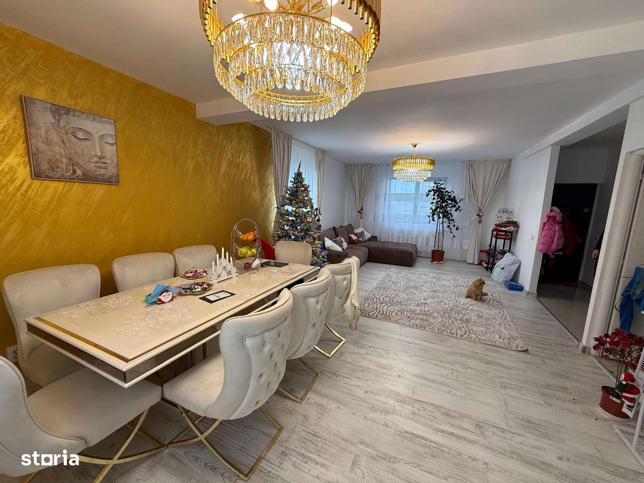 < Casa individuala P+1E > 4 camere 2 bai teren 405mp MUTARE IMEDIATA-6