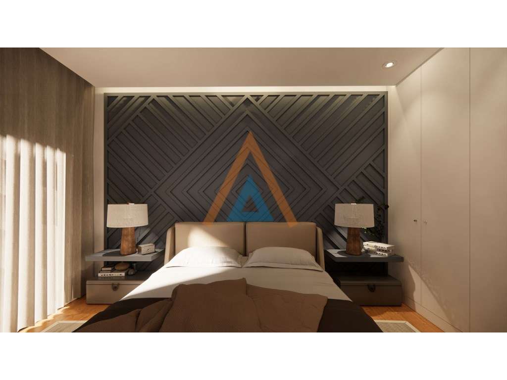 Apartamento T3 último andar no centro da cidade Espinho - Grande imagem: 3/43