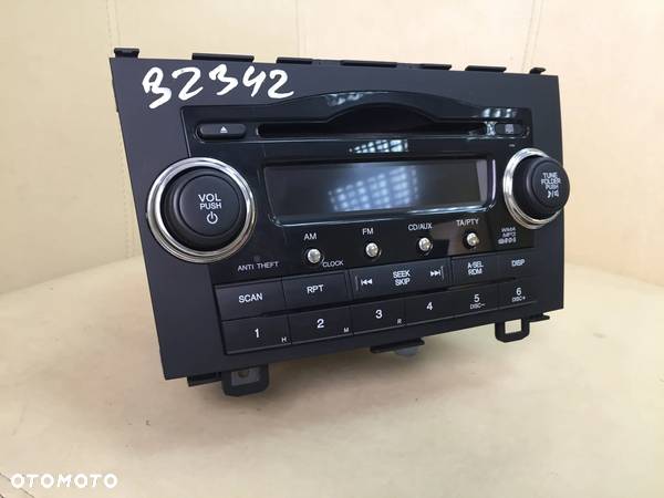 RADIO CD MP3 ORYGINAŁ HONDA CR-V III 3 39100-SWA-G101-M1  CQ-MH8671G - 3