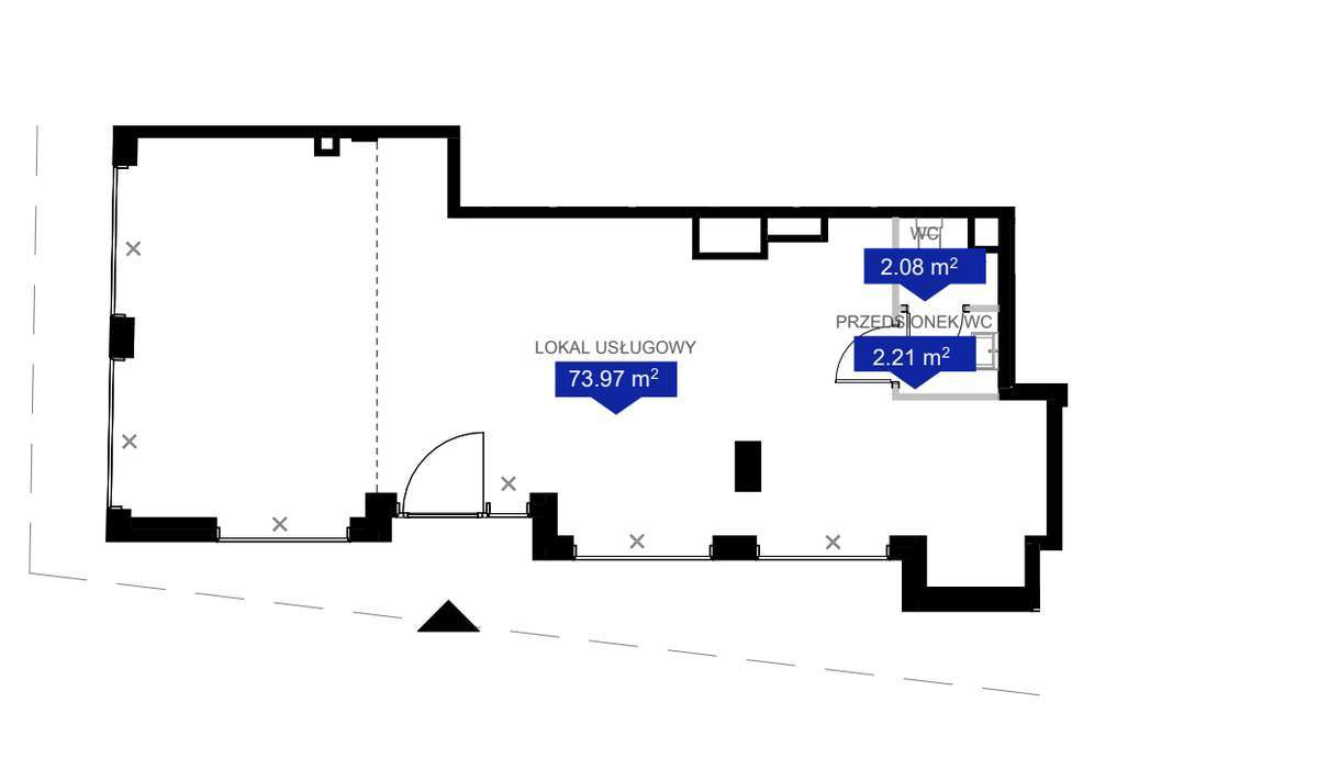 PRZESTRONNY lokal użytkowy na Garbarach - NOWA INWESTYCJA - Pełny obrazek: 5/5