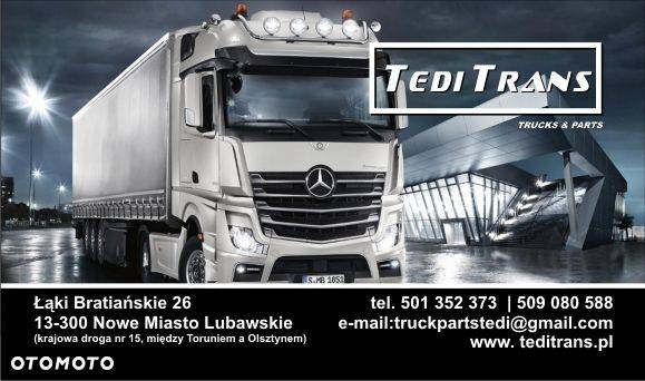 WKŁAD GŁÓWKA MOSTU DYFER 43:10 HL4 MERCEDES ATEGO AXOR - 7