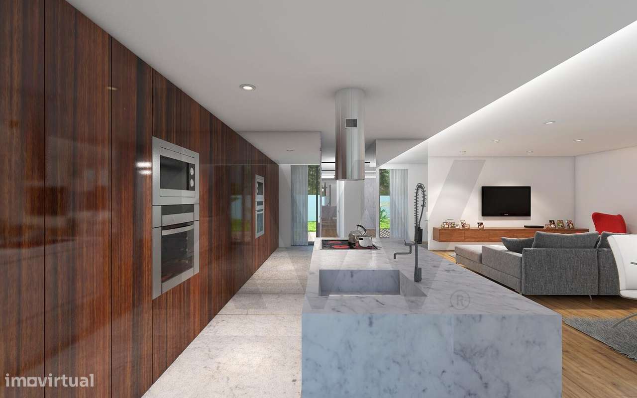 Luxuosa Moradia Térrea T3 com Piscina – Em Construção | Água Longa, Sa - Grande imagem: 2/28