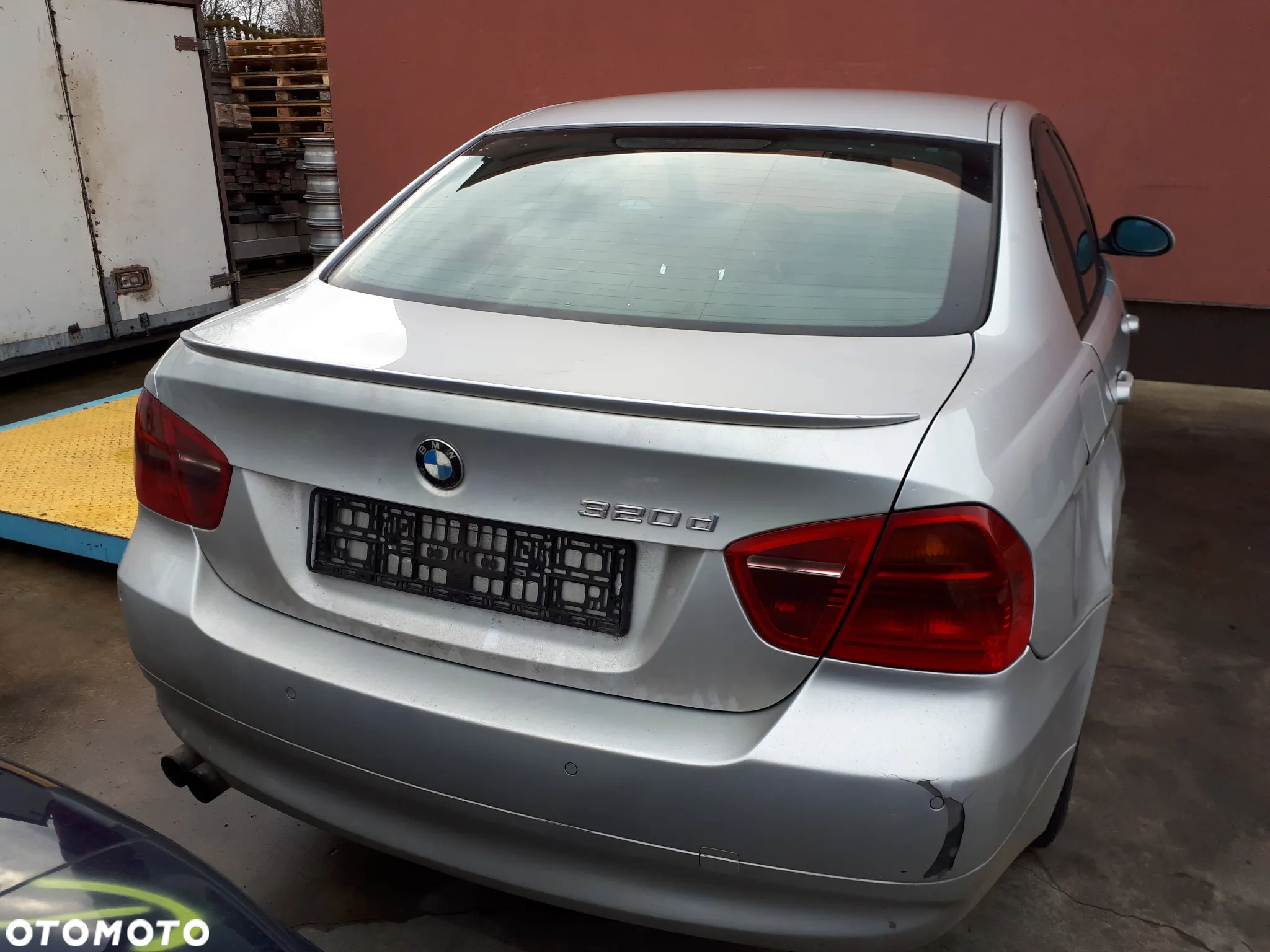 BMW E90 320D 04-08 MASKA PRZÓD PRZEDNIA 354 TITANSILBER - 7