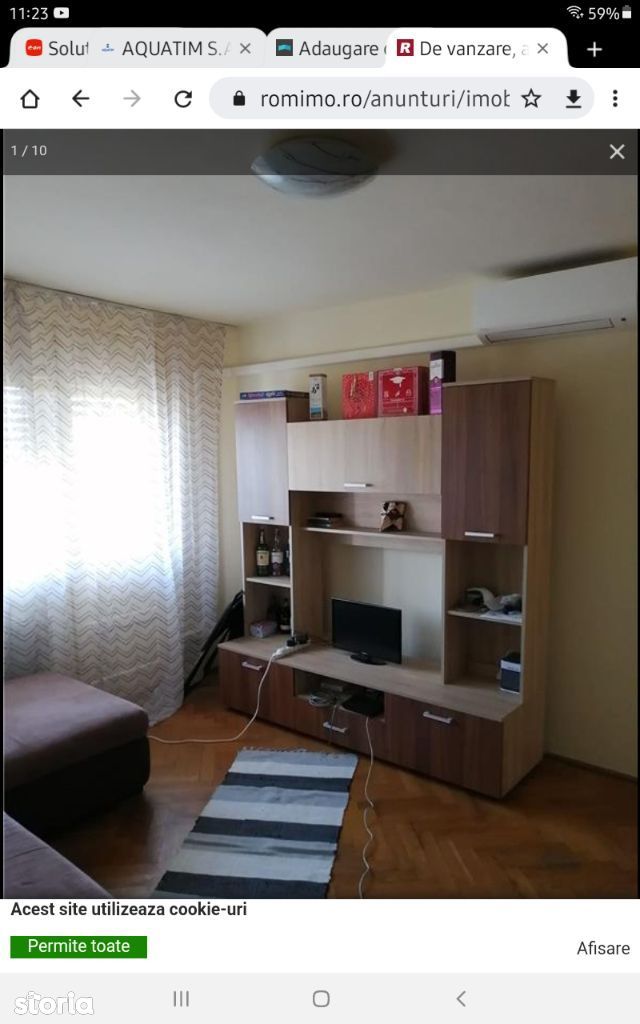 De vanzare apartament cu 2 camere in Complex pret redus 73000 Euro
