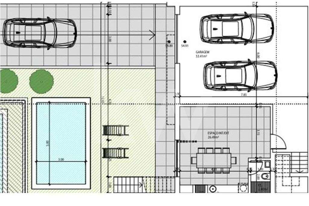 Moradia em Banda T3 com Piscina em Vale de Milhaços - Grande imagem: 5/5