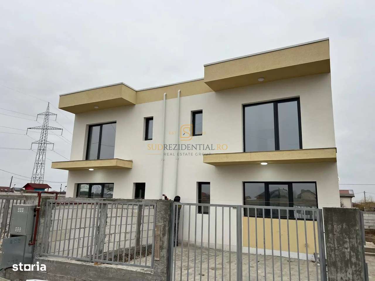Vila duplex P+1, 3 camere, modern finisata, Comuna Berceni - Imagine principală: 2/17