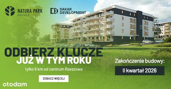 Gotowe 3 pokoje - 56,57m2 |Garderoba |Balkon |Natura Park