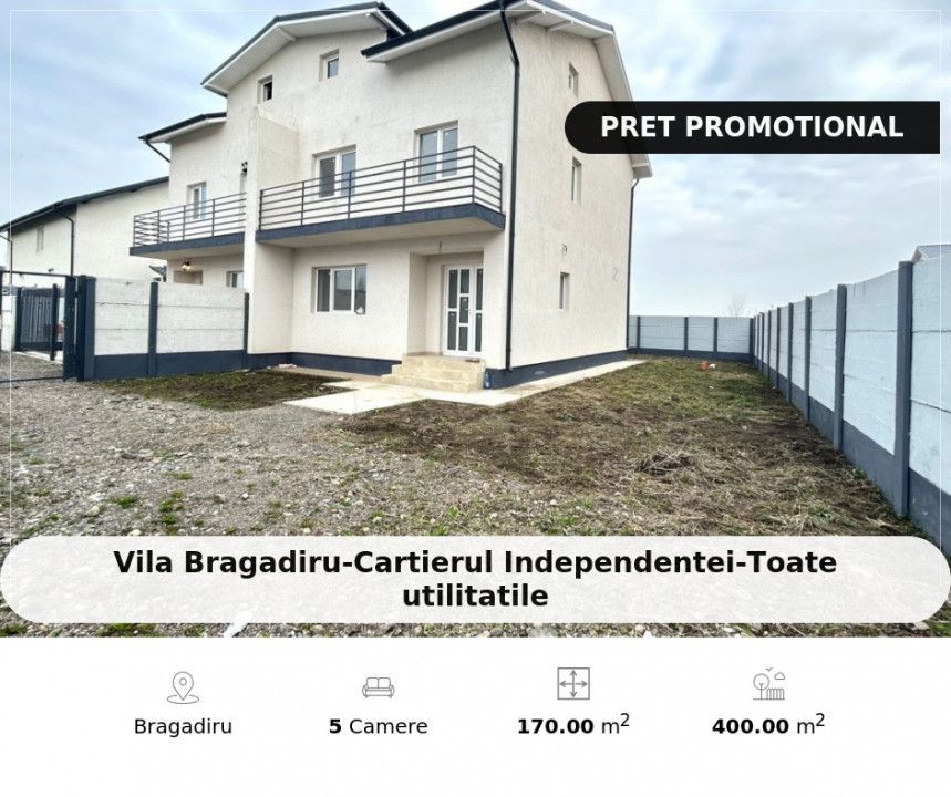 Vanzare vILA/Duplex P+1+M Bragadiru-Plevnei id nr 17