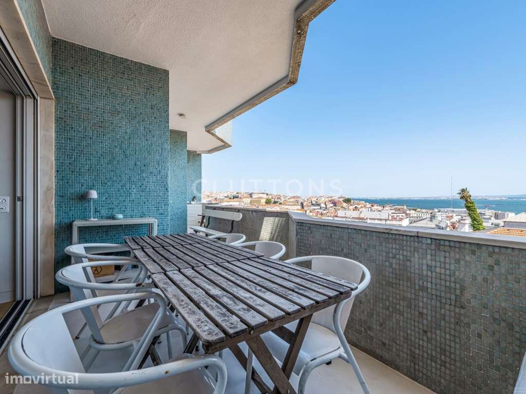 T4 exclusivo na Estrela-Lapa, viver com o Tejo ao fundo, Terraços e...-10