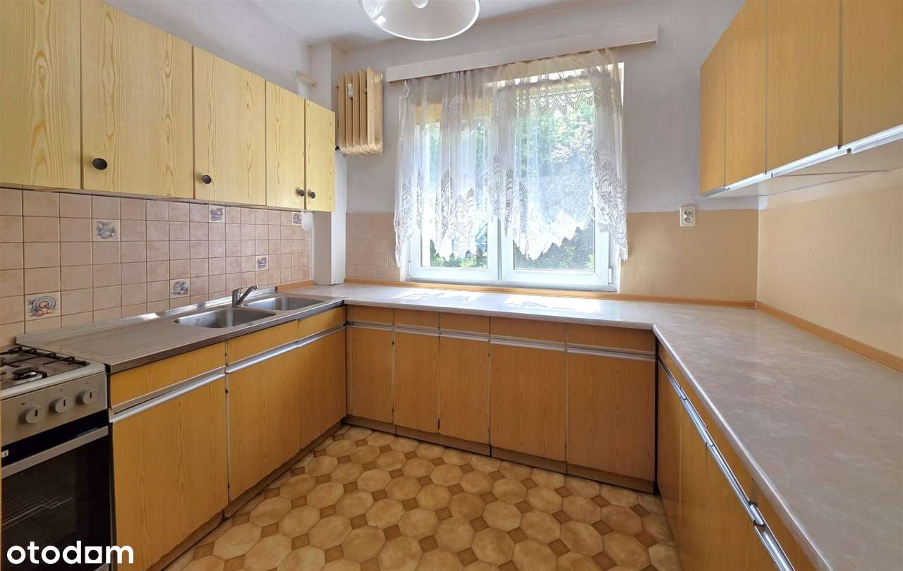 Mieszkanie 50 m², 2 pokoje - parter