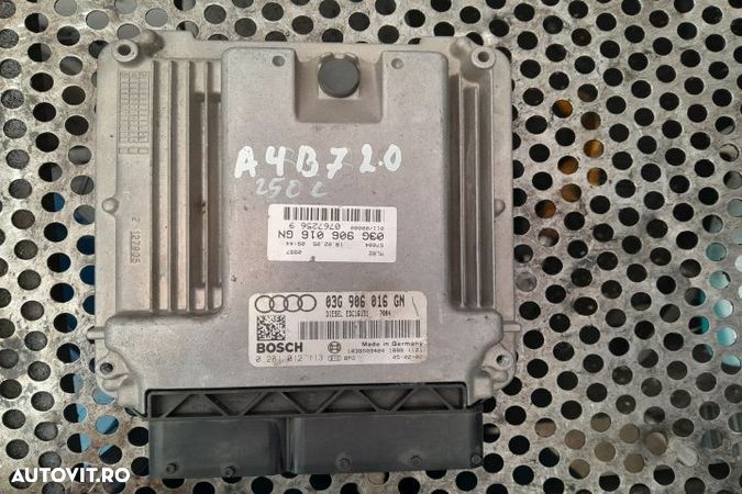 Calculator motor ECU 03G906016GN Audi A4 B7  [din 2004 pana  2008] Av - 1