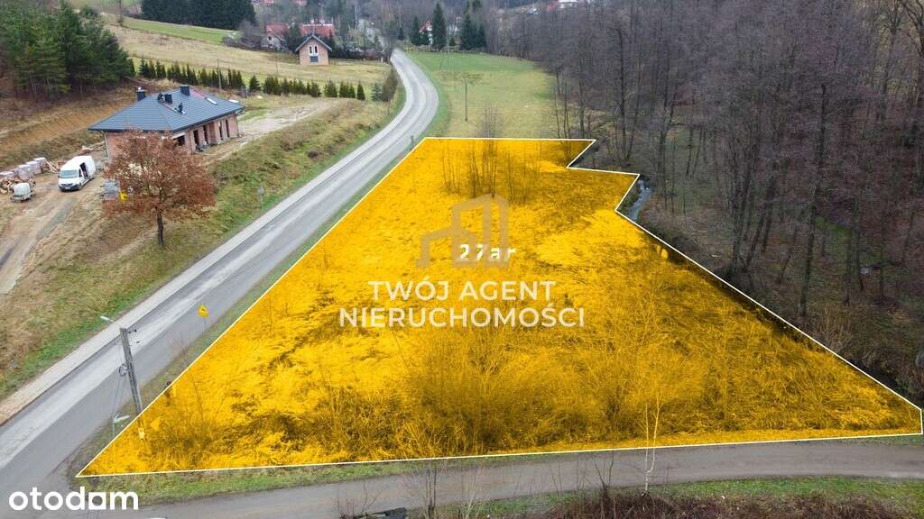 Na sprzedaż działka WZ 27ar Straszydle-0