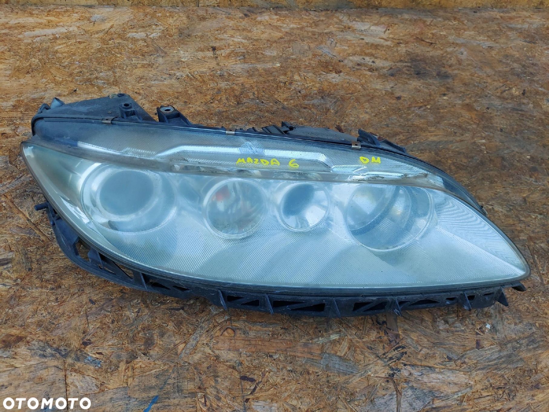 REFLEKTOR LAMPA PRAWA PRAWY PRZÓD MAZDA 6 2006R - 1