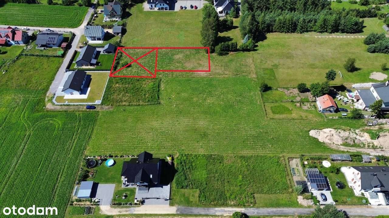 Działka budowlana 851 m² w spokojnej okolicy - Pełny obrazek: 4/9