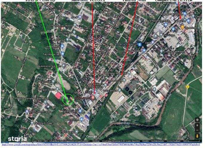 Teren intravilan liber de constructii - 1.100 mp, Bistrita - Viisoara - Imagine principală: 2/2