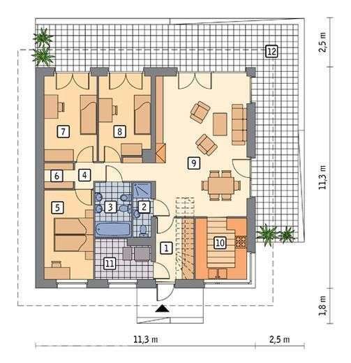 Działka z pozwoleniem na budowę i projektem. - Pełny obrazek: 4/8