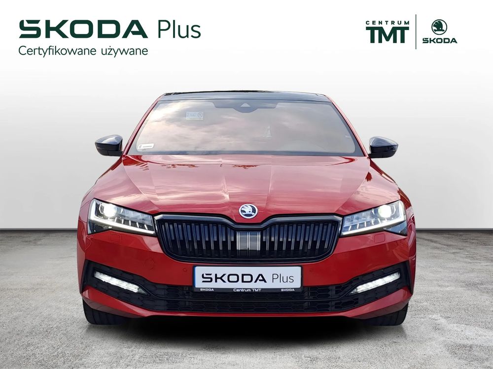 SKODA SUPERB Panorama Virtual ACC Alcantara El. Fotele Salon PL VAT23%
