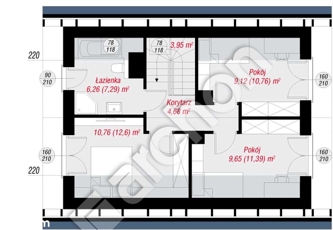 DOM WOLNOSTOJĄCY |102 m2| 4 pokoje | ogród | widok-9