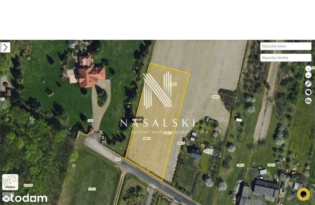 Działki Nowy Dwór k. Ostromecka 2993 m2 - Pełny obrazek: 4/4