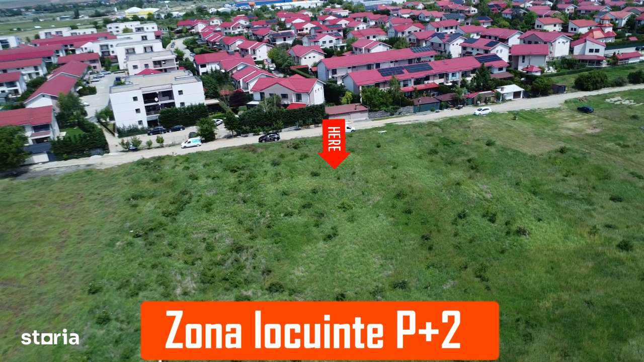 Teren intravilan 3.500 mp – Zonă Rezidențială ORIZONT , pret: 90euro-1