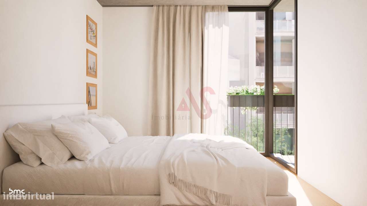 Apartamento T1 em construção com varanda no Edifício MOU 37 localizado - Grande imagem: 5/23