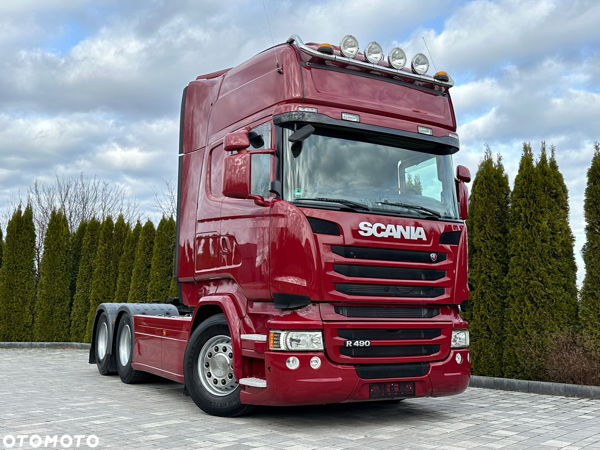 Scania R490 / 6X4 / 157 TYS.KM. / DMC: 70 000T / - 5