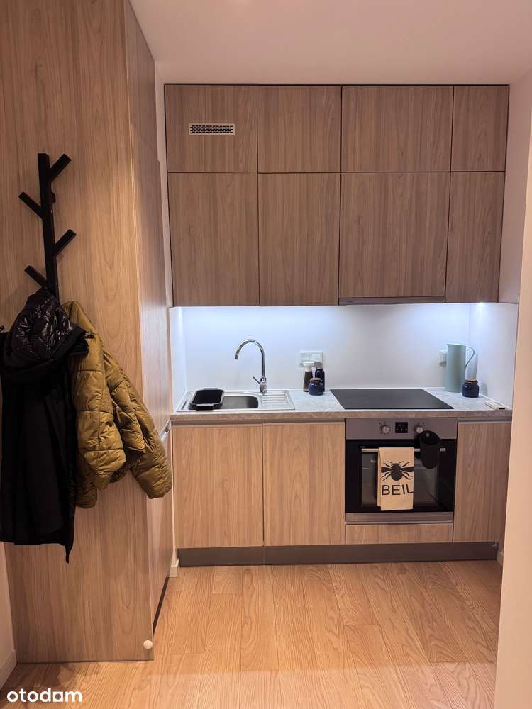 Kawalerka Browary Warszawskie Jasna, przytulna, z wydzieloną sypialnią - Pełny obrazek: 5/7