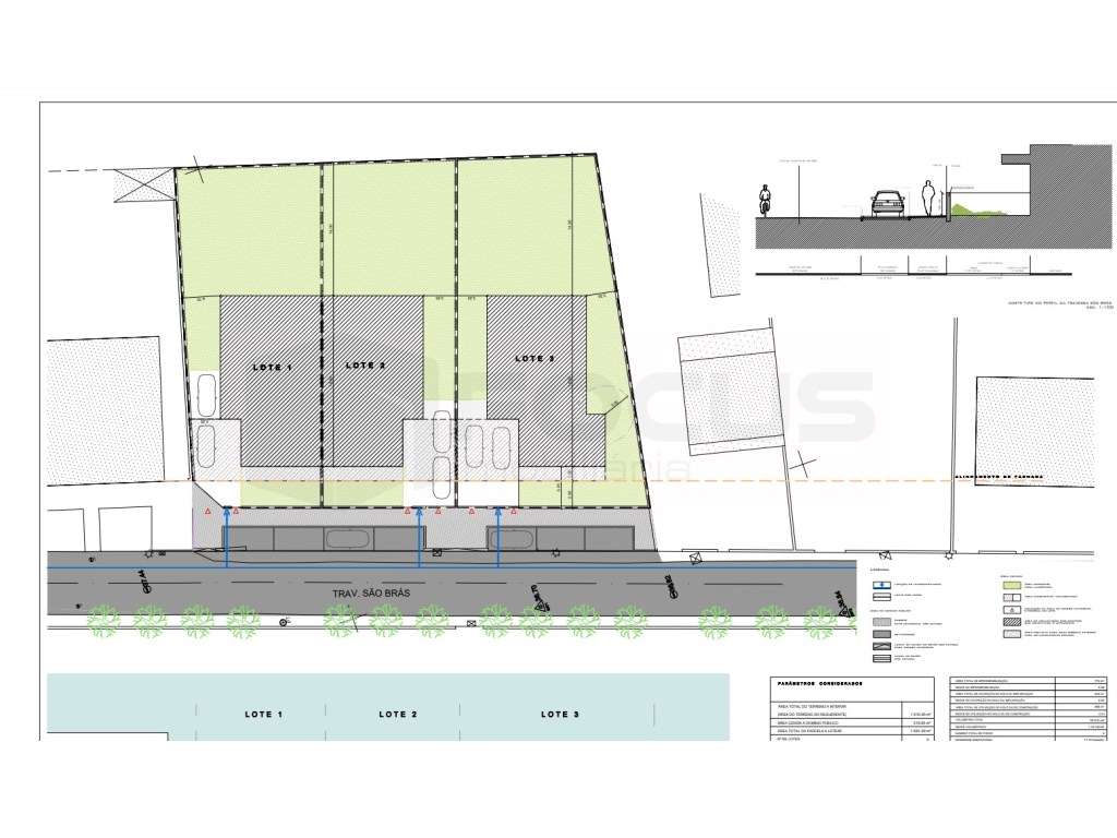 Lote de terreno para moradia geminada - Santa Joana - Grande imagem: 5/5