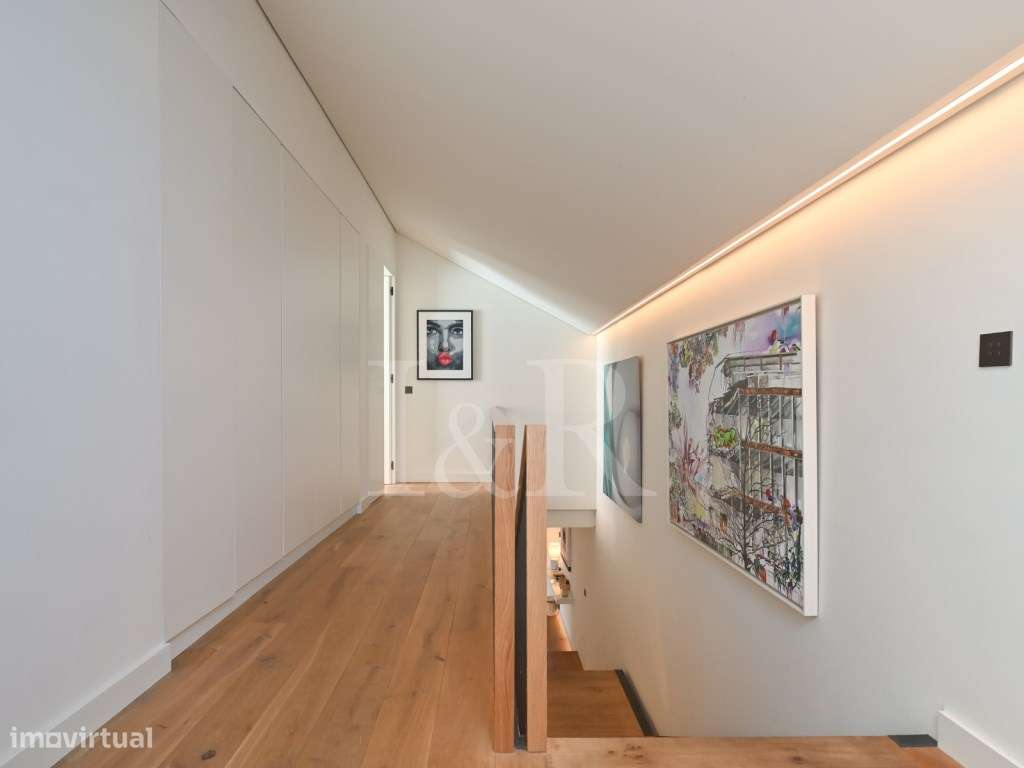 Apartamento T4 duplex com dois terraços e piscina em Belém-20
