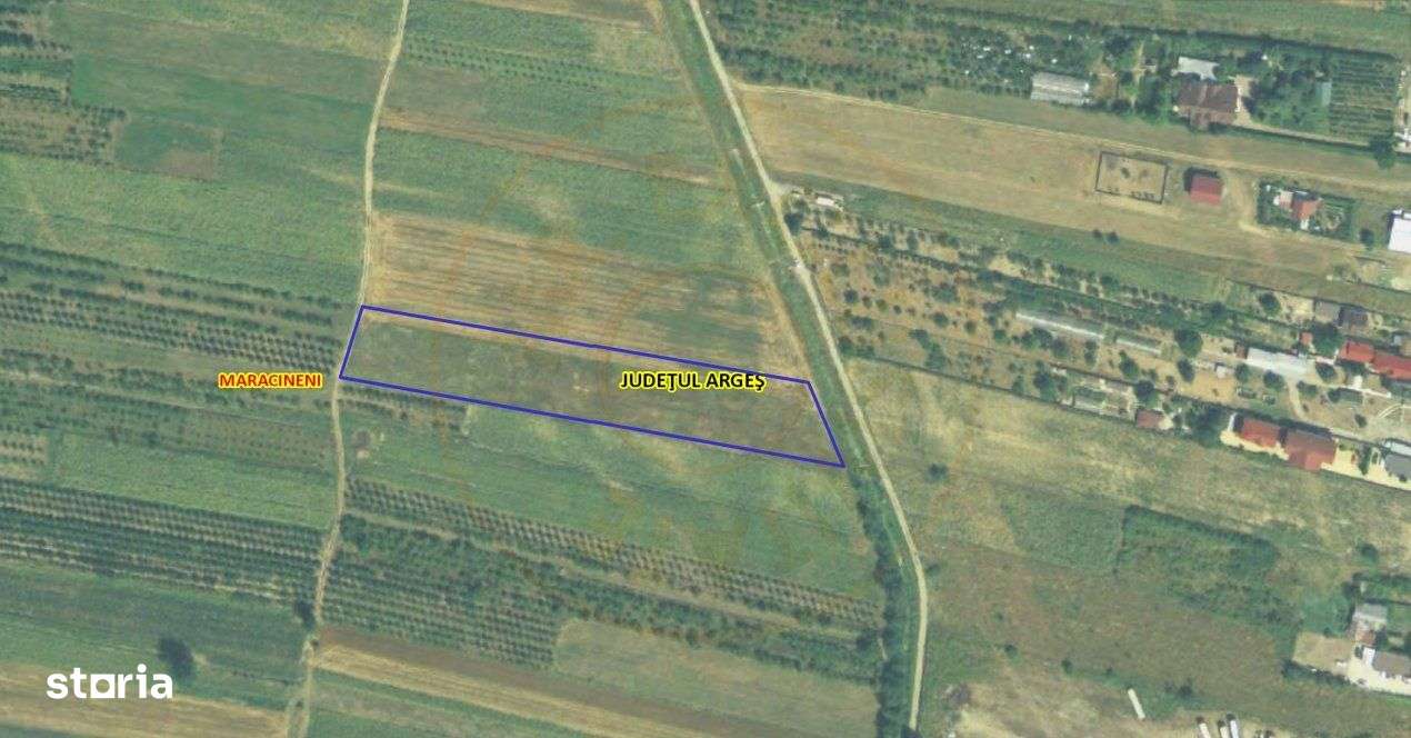 Oportunitate de investitie! Teren intravilan Maracineni 7545 mp - Imagine principală: 3/3