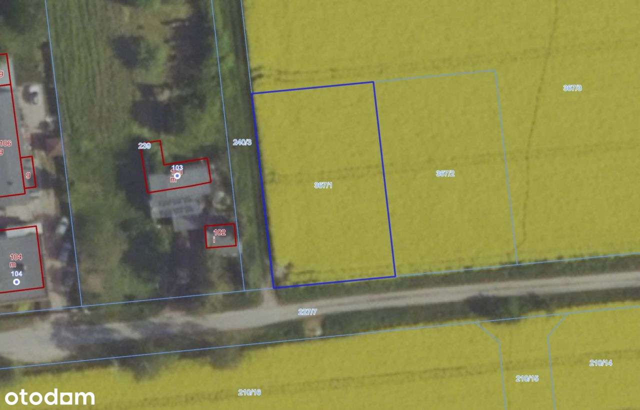 Działka Budowlana, Zielona Okolica | Obłaczkowo-6