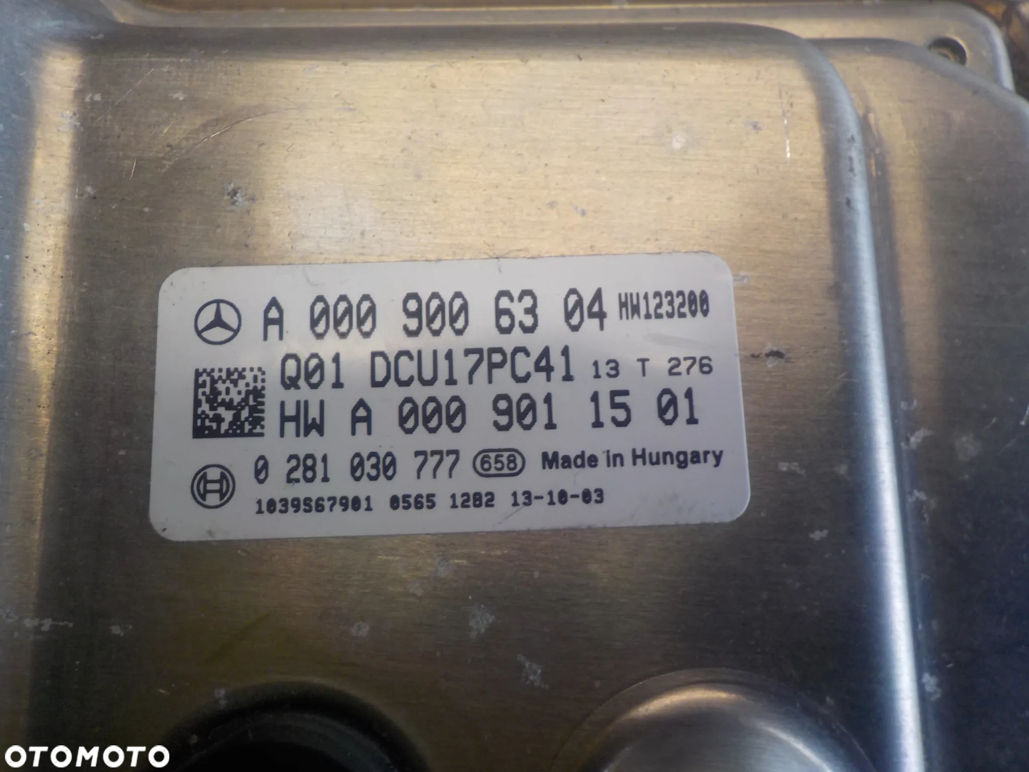 MERCEDES SPRINTER 906 KOMPUTER ADBLUE 0009006304 - 2