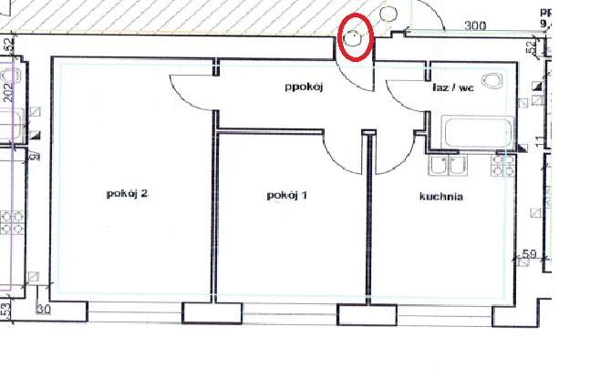Kraków – Nowa Huta – Os.Centrum C – 51,63 m2 - 2 pokoje, Pl. Centralny-13