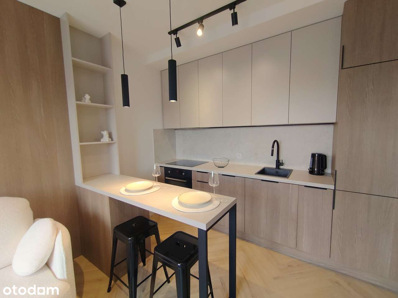 Apartament klasy premium | Pierwszy najem | Fuzja Łódź | Balkon - Pełny obrazek: 4/10