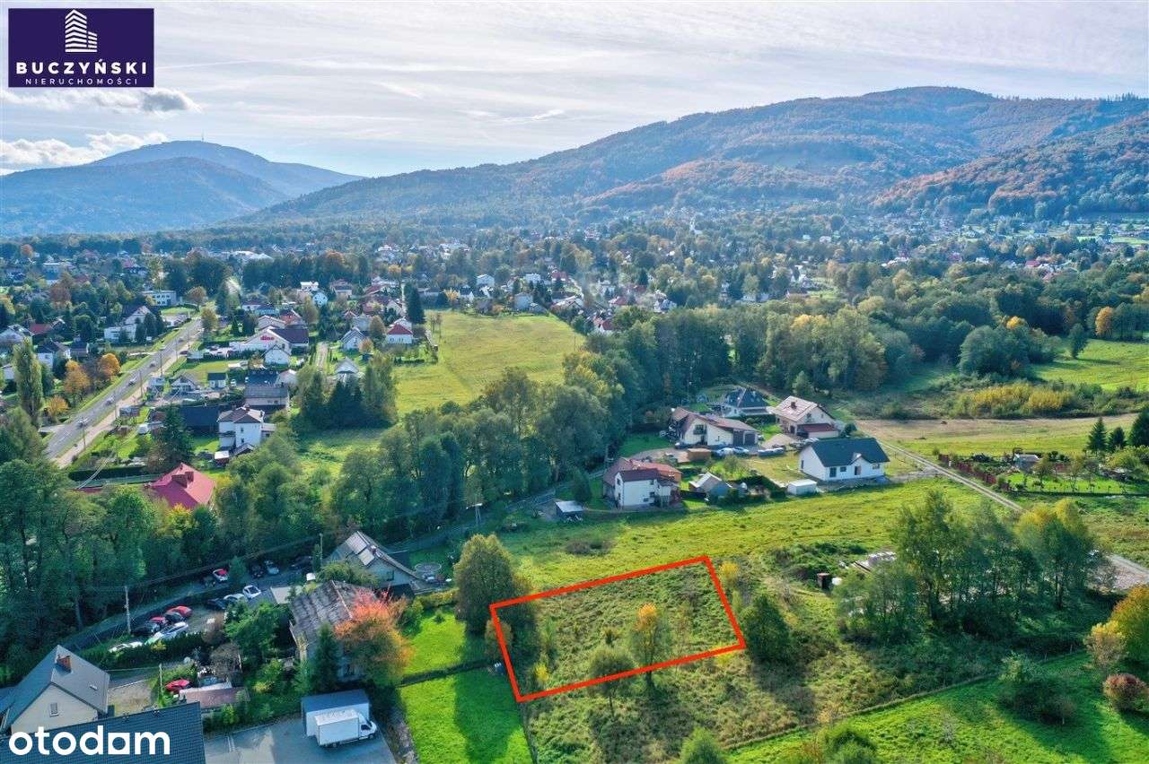 Działka, 1 200 m², Bystra-4