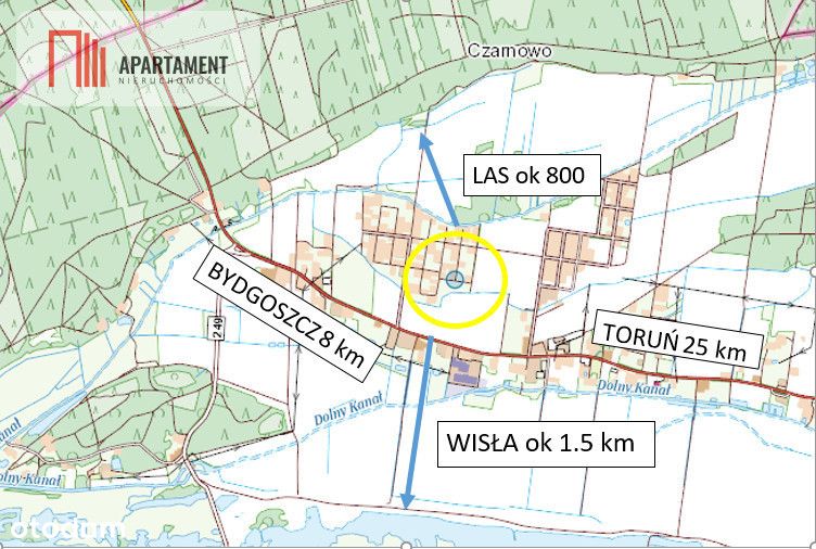 Działka Budowlana Uzbrojona / Czarnowo - Pełny obrazek: 4/4