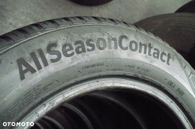 2x CONTINENTAL AllSeasonContact 195/60R16 6,2mm - 4