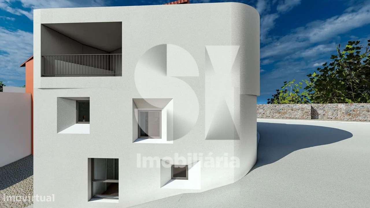 Moradia T2 para reconstruir com projeto aprovado - Grande imagem: 3/7