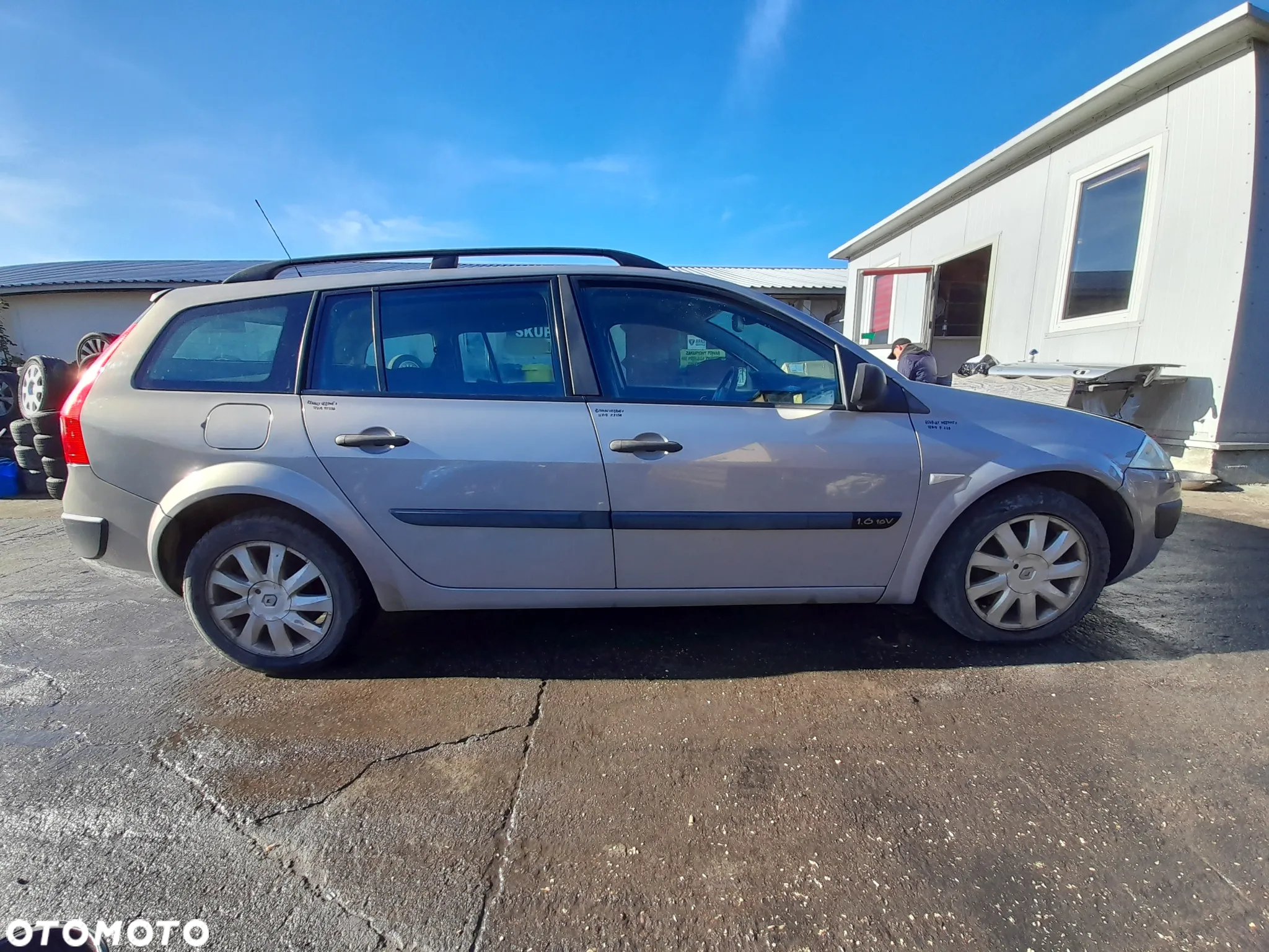 RENAULT MEGANE II ZDERZAK TYŁ TYLNY TYLNI TEA19 - 16