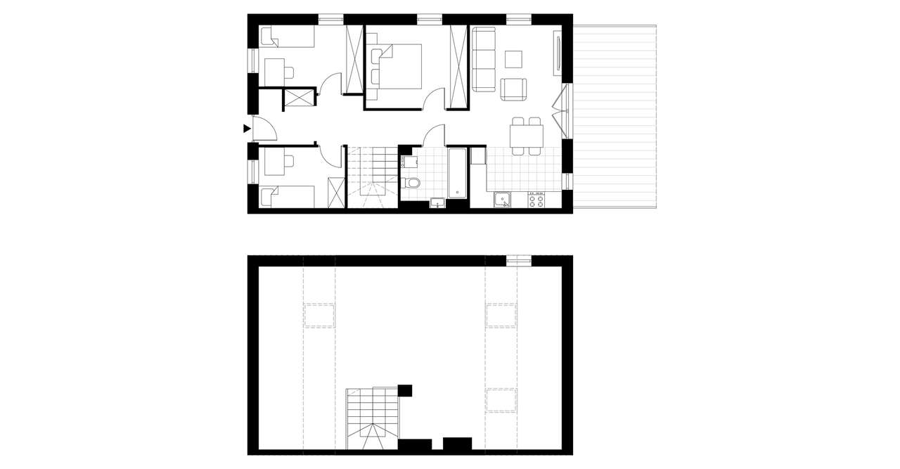 4-pokojowe mieszkanie 103m2 + taras - Pełny obrazek: 3/8