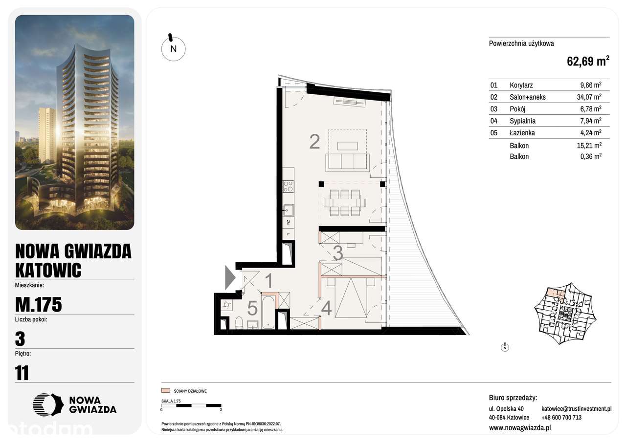 Apartment in Katowice - View 2