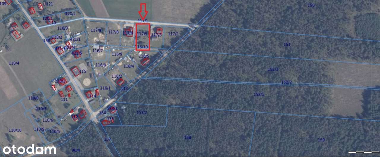 Pięknie położona działka wśród jezior i lasów-11