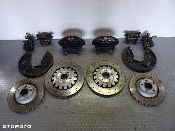 zaciski tarcze klocki 370MM 310MM 2.5 TFSI Audi TTRS 8J RS3 8P czesci - 1