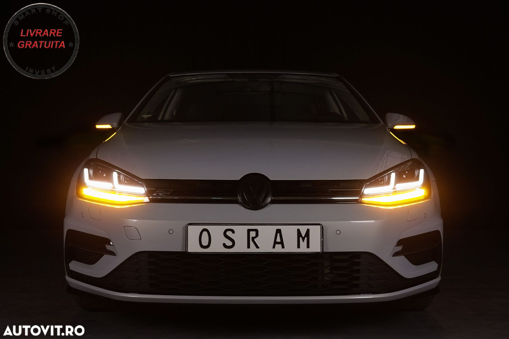 Faruri LEDriving Osram Full LED VW Golf 7.5 VII Facelift (2017-2020) pentru haloge- livrare gratuita - 18