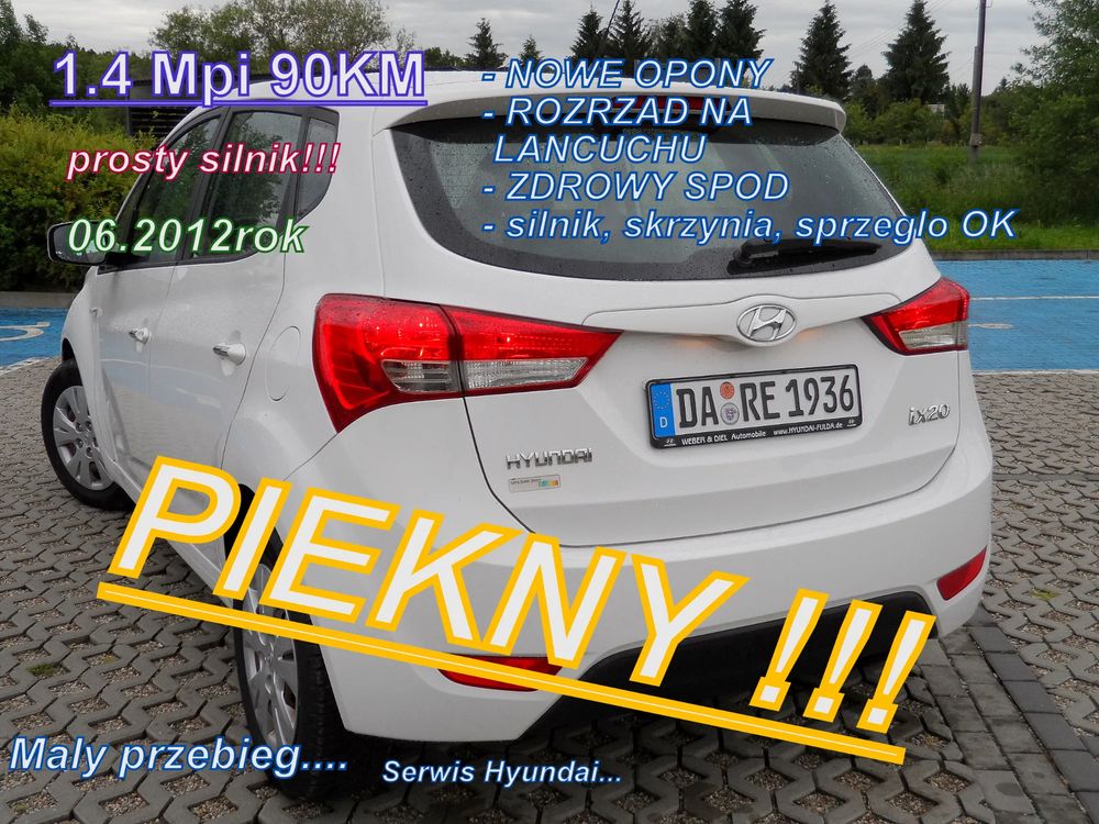 Hyundai IX20 1.4 Blue Classic 2012