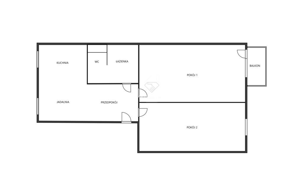 Słoneczne 2 pokoje | 48m2 | Klimatyzacja i balkon-9