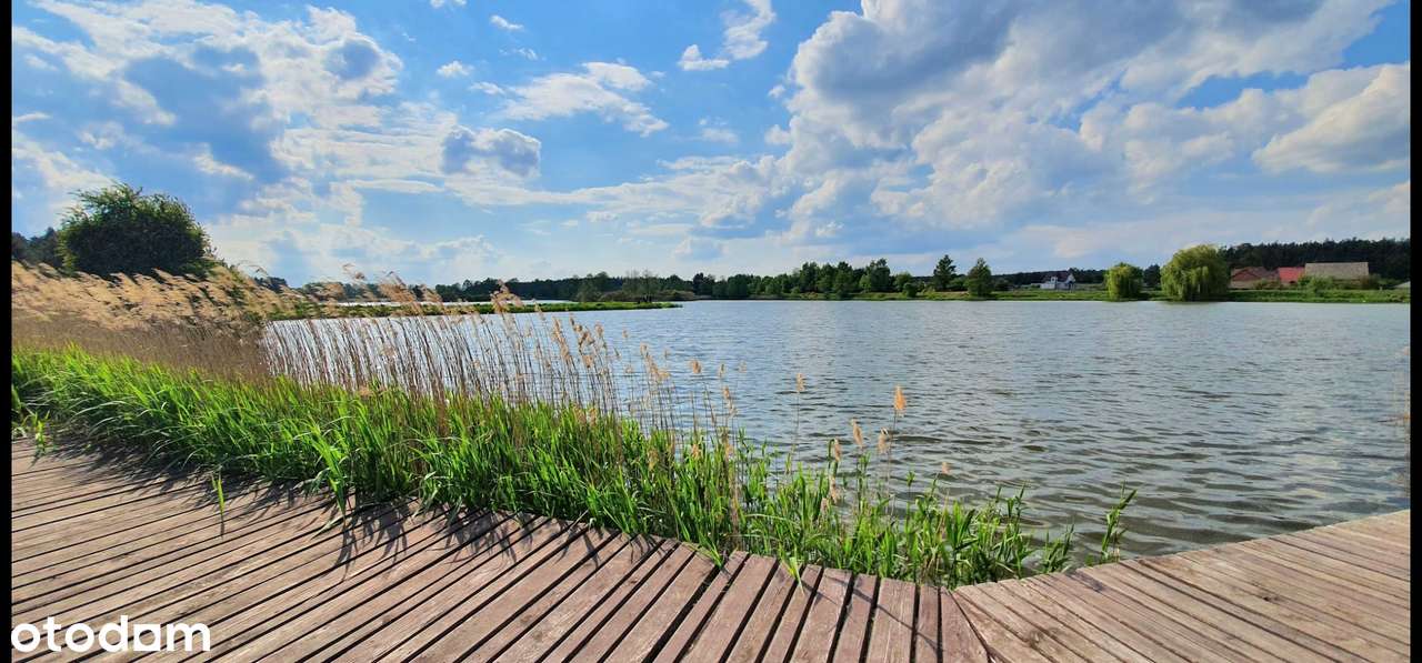 Urocze, leśne domki letniskowe przy jeziorze! Kucoby!-7