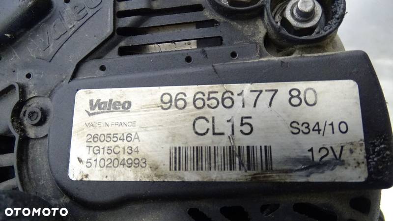 ALTERNATOR CITROEN BERLINGO II 1.6HDI 9665617780 - 5