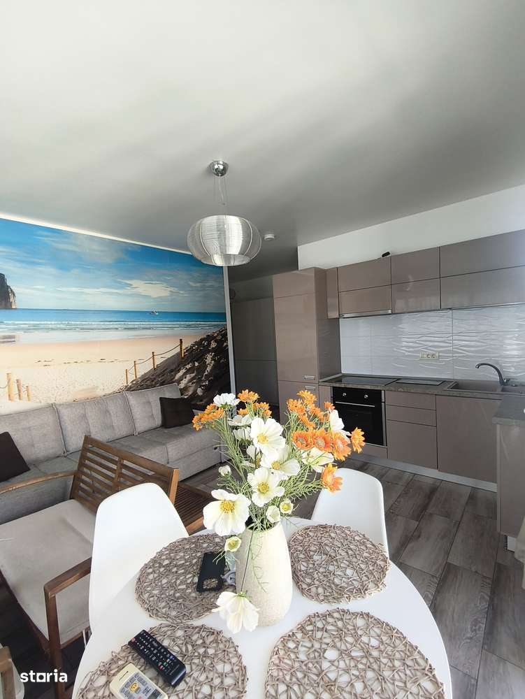 Apartament Mamaia in bloc De Silva aproape de Cluburi și Summerland-12