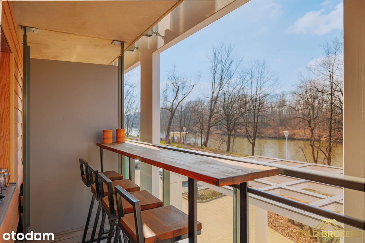 Apartament z widokiem na wodę/Duży taras/Piękne otoczenie-5